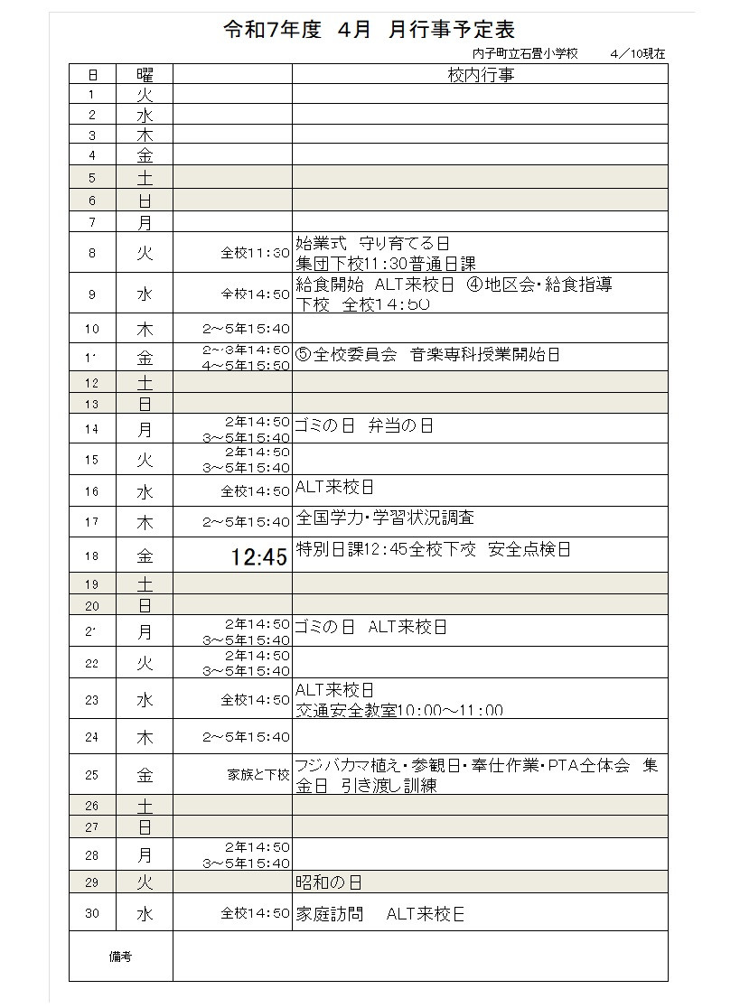 4月